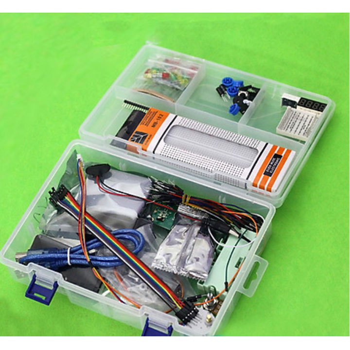 Combo Bộ Kit Học Tập Arduino Uno R3 V1 Cơ Bản (BH 06 Tháng)