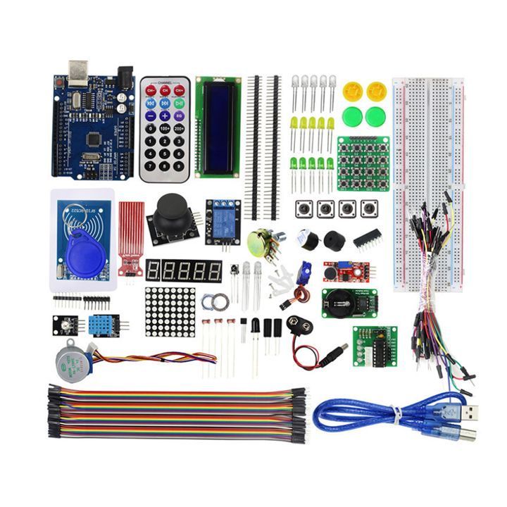 Combo Bộ Kít Arduino Uno R3 Full V2 - BH 06 Tháng