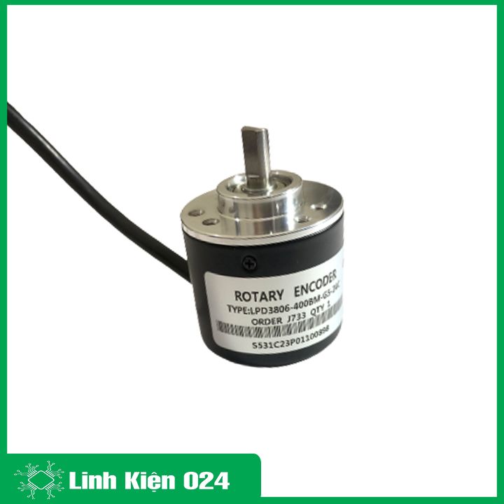 Động Cơ Mã Hóa Quay LPD3806-400BM-G5-24C 400 Xung 6mm Trục AB