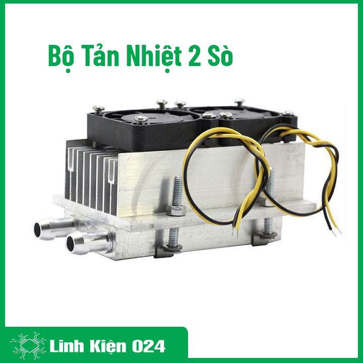Bộ Tản Nhiệt Sò Nóng Lạnh Bằng Dung Dịch 2 Sò