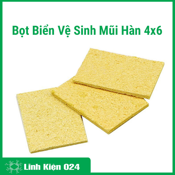 Bộ 5 Bọt Biển Vệ Sinh Mỏ Hàn 4x6cm