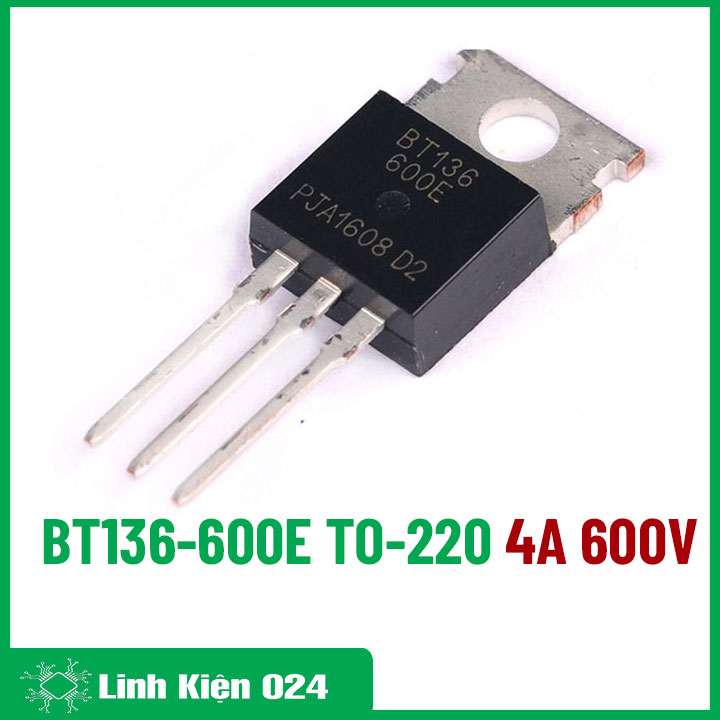 BT136-600E 600V/4A TO220 (K9C6)