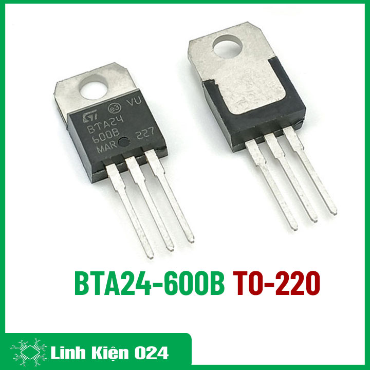 Triac BTA24-600B 600V/24A TO220 (K9D8)