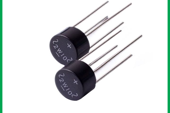 Diode Cầu 2A 2W10 Tròn