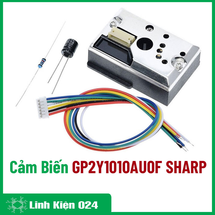 Cảm Biến Bụi GP2Y1010AU0F SHARP (K3C18)