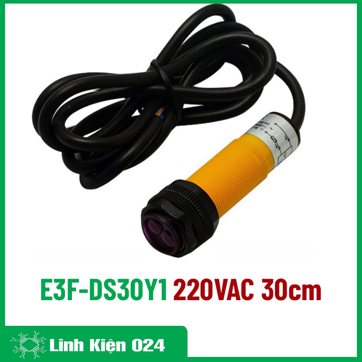 Cảm Biến Khoảng Cách 30CM E3F-DS30Y1 220VAC (K3I13)