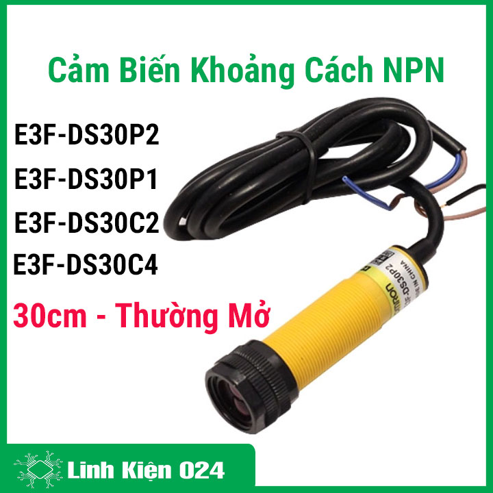 Cảm Biến Khoảng Cách Omron NPN 30CM Thường Mở