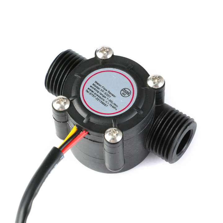 Cảm Biến Lưu Lượng YF-S201 3.5-24VDC 1-30L/min Cực Chính Xác (K3F15)