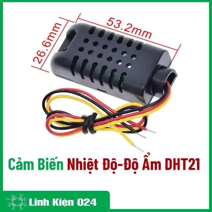 Cảm Biến Nhiệt Độ-Độ Ẩm DHT21 (K3D15-2)