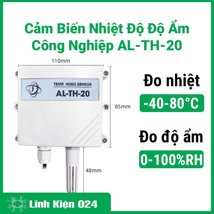 Cảm Biến Nhiệt Độ Độ Ẩm Công Nghiệp AL-TH-20