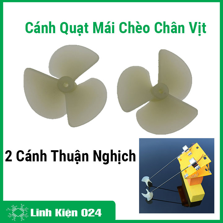 Bộ 2 Cánh Quạt Mái Chèo Chân Vịt 2x36mm Thuận Nghịch