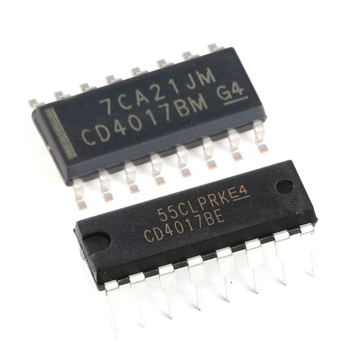 IC Đếm Thập Phân CD4017