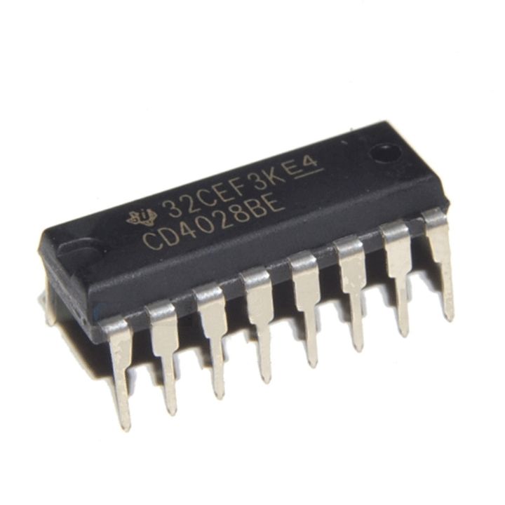 CD4028 DIP16/SOP16 - IC Giải Mã BCD Sang Thập Phân