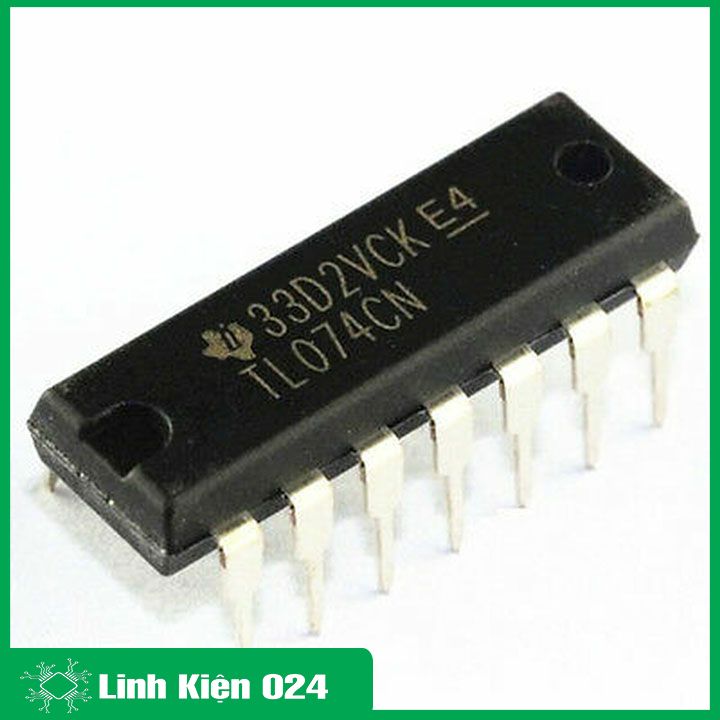 IC TL074 Tiêu Thụ Ít Điện Năng