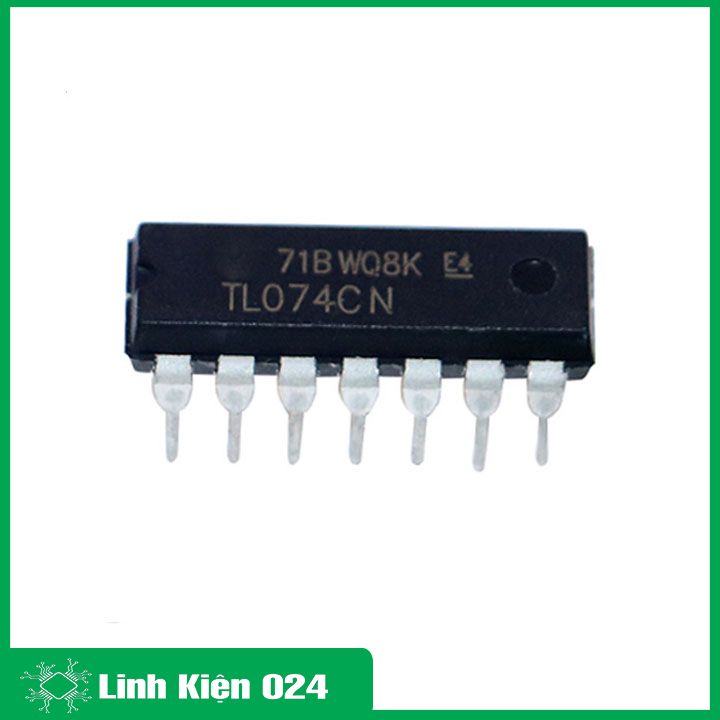 IC TL074 Tiêu Thụ Ít Điện Năng