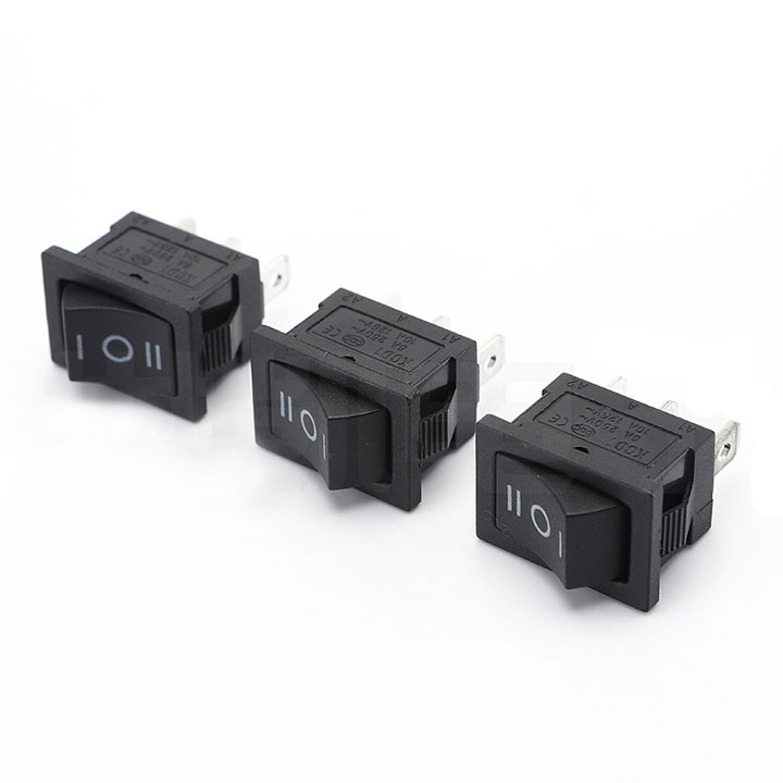Combo 2 Công Tắc Bập Bênh 3P 3 Chế Độ KCD1 10x15mm