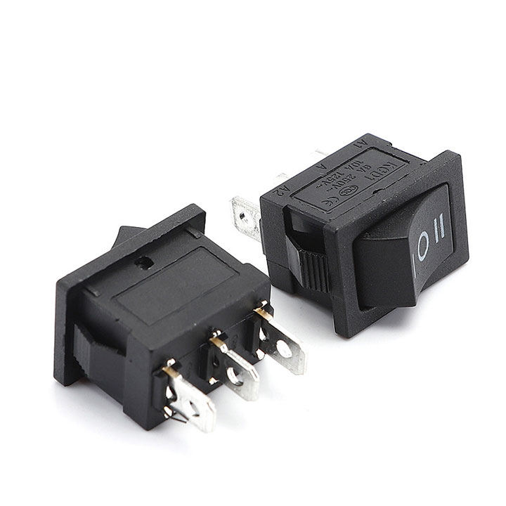Combo 2 Công Tắc Bập Bênh 3P 3 Chế Độ KCD1 10x15mm