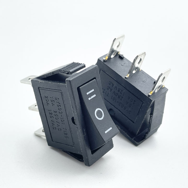 Công Tắc Bập Bênh KCD3-103  3 Chế Độ 250V-16A