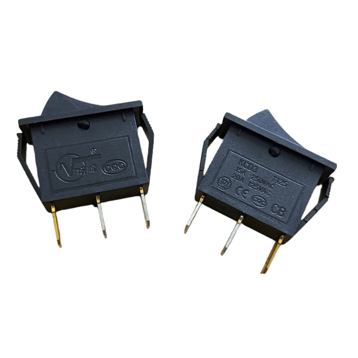 Công Tắc Bập Bênh KCD3-103  3 Chế Độ 250V-16A