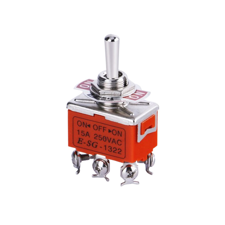 Công Tắc Gạt Đảo Chiều Động Cơ 1322 6 Chân 250VAC-15A (k1c7)