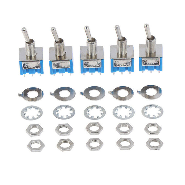 Công Tắc Gạt MTS 202 2A/250V 6A/125V (k1d11)