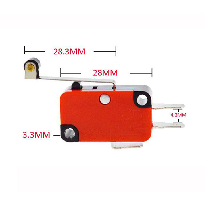 Công Tắc Hành Trình T125 5A 250V Có Bánh Xe