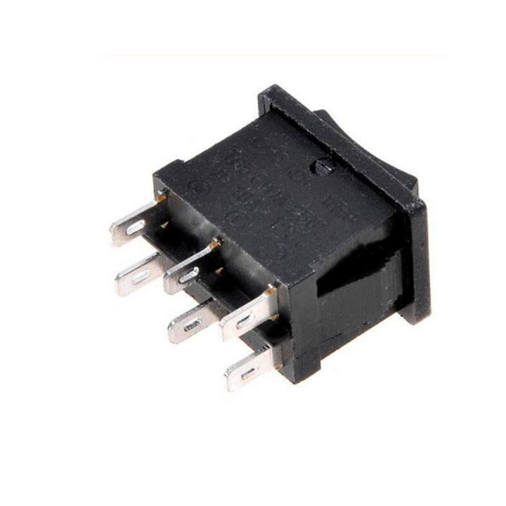 Công Tắc Bập Bênh KCD1-101 6A/250V 6Pin 3 Chế Độ