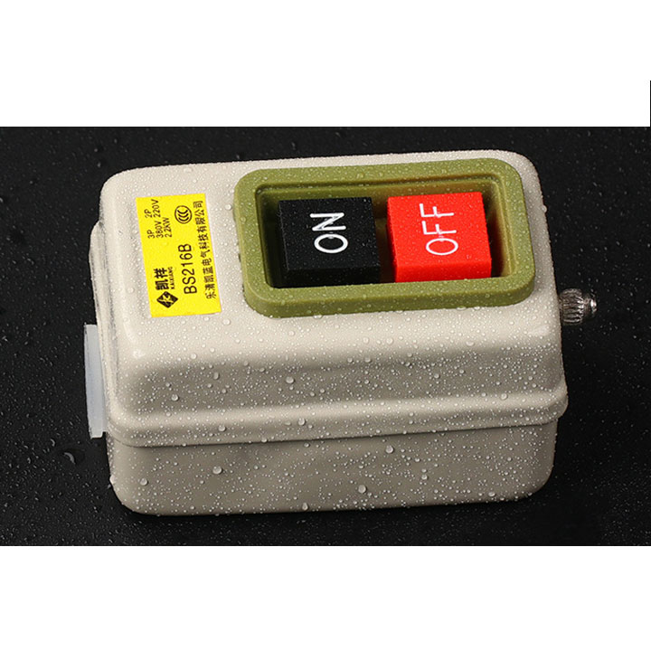 Công Tắc Nút Nhấn 3 Pha 380V 2.2KW BS216B
