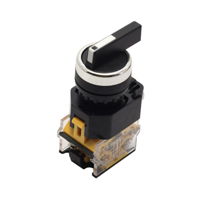 Công Tắc Xoay 3 Vị Trí LA38 440V-10A Tự Hồi ( Xoay Nhả)