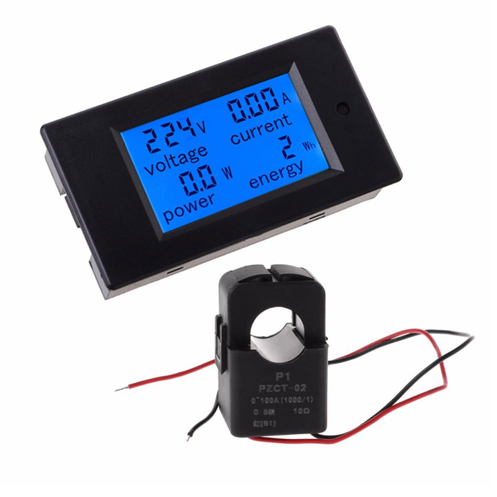 Công Tơ Điện Tử PZEM-061 80VAC-260VAC 100A(K4G8)