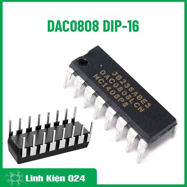 IC DAC0808 DIP16