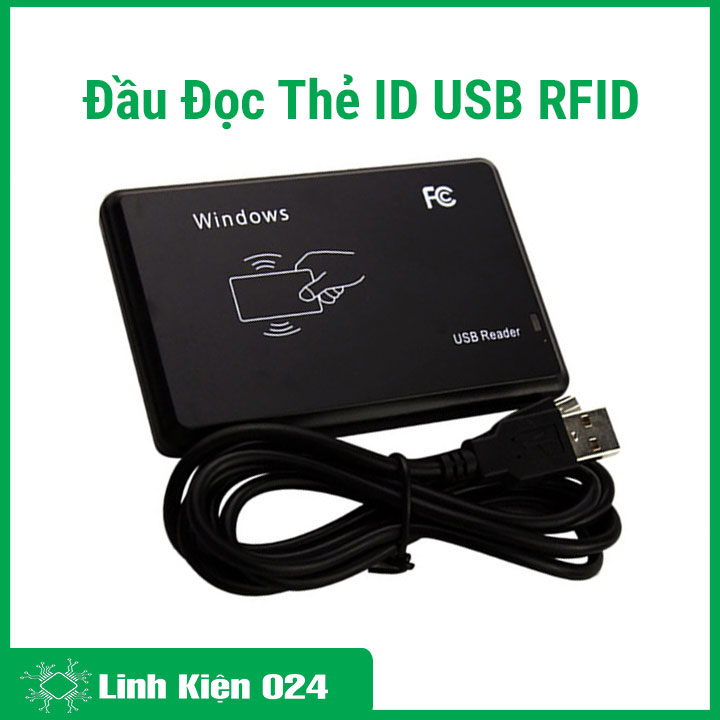 Đầu Đọc Thẻ ID USB RFID 125KHz