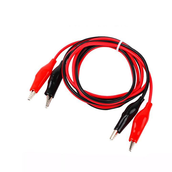 Dây Nối Kẹp Cá Sấu Dài 1m - Combo 2 Dây