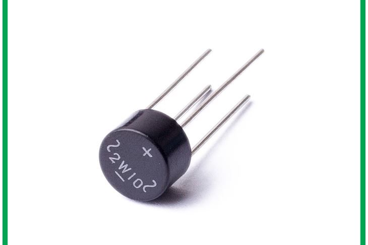 Diode Cầu 2A 2W10 Tròn