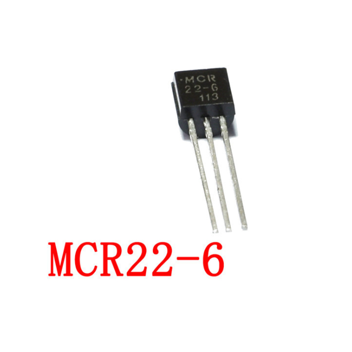 Diode MCR22-6 thyristor 400V/1.5A TO-92 (K9F3)