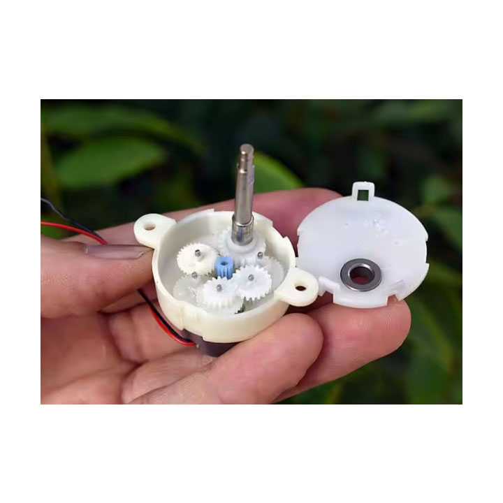 Động Cơ Giảm Tốc JS50 3-12V Trục Dài