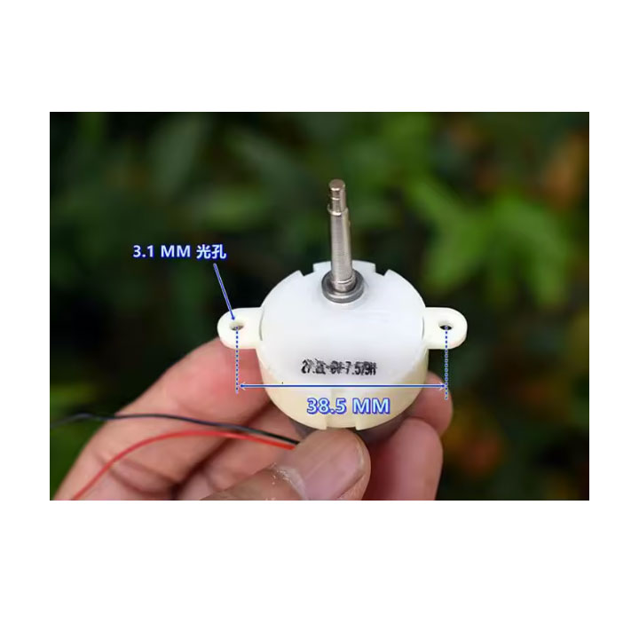 Động Cơ Giảm Tốc JS50 3-12V Trục Dài