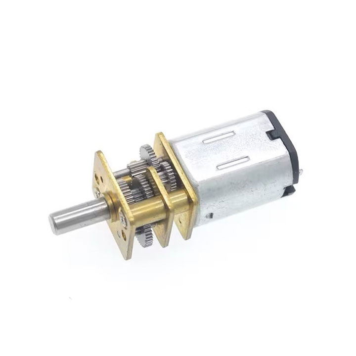 Động Cơ Giảm Tốc N20 DC3-6V Bánh Răng Kim Loại 24-48 Vòng/Phút