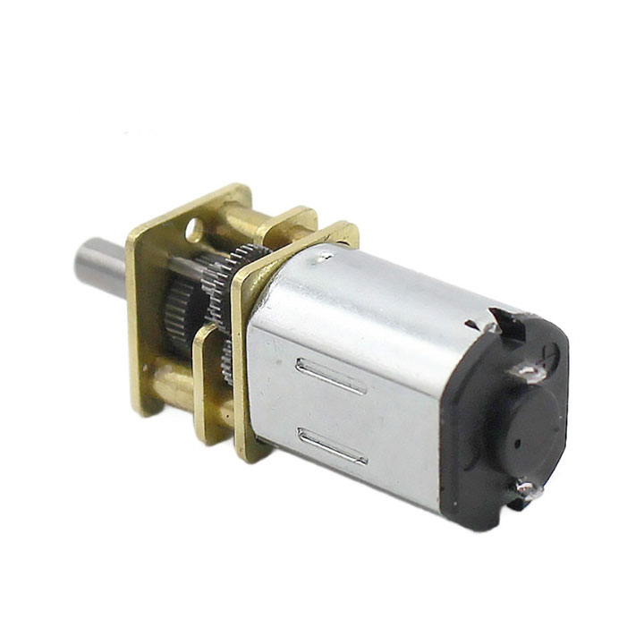 Động Cơ Giảm Tốc N20 DC3-6V Bánh Răng Kim Loại 24-48 Vòng/Phút