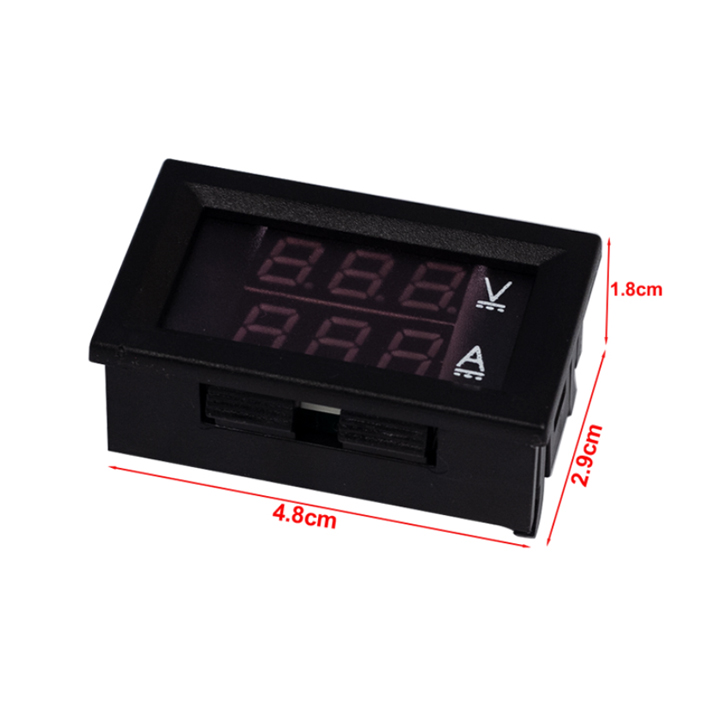 Đồng Hồ Đo Dòng Đo Áp 0-100VDC/100A Có Trở Shunt Đi Kèm (K2H4)