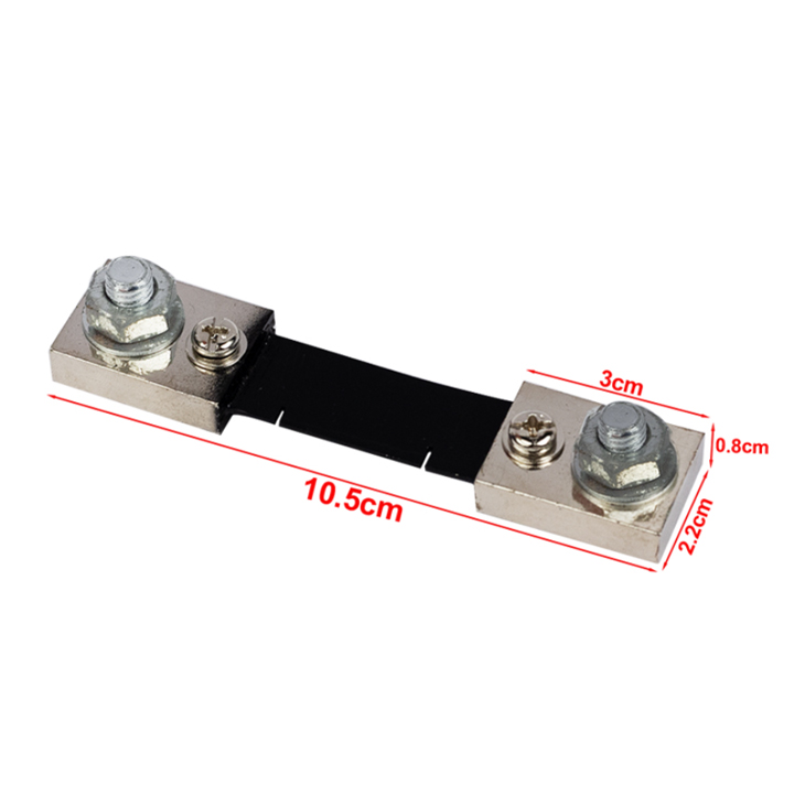 Đồng Hồ Đo Dòng Đo Áp 0-100VDC/100A Có Trở Shunt Đi Kèm (K2H4)