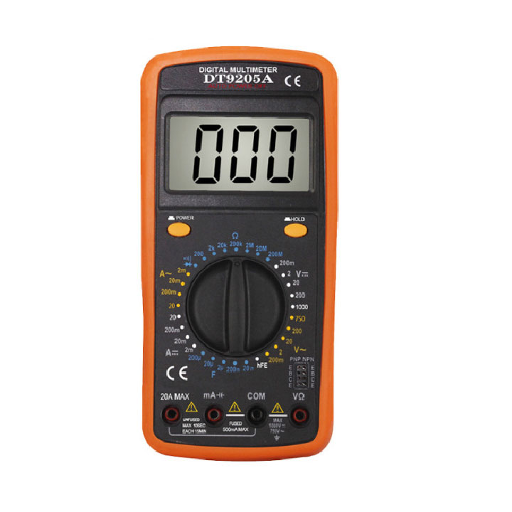 Đồng Hồ Đo Điện Vạn Năng DT9205A (BH 03 Tháng)