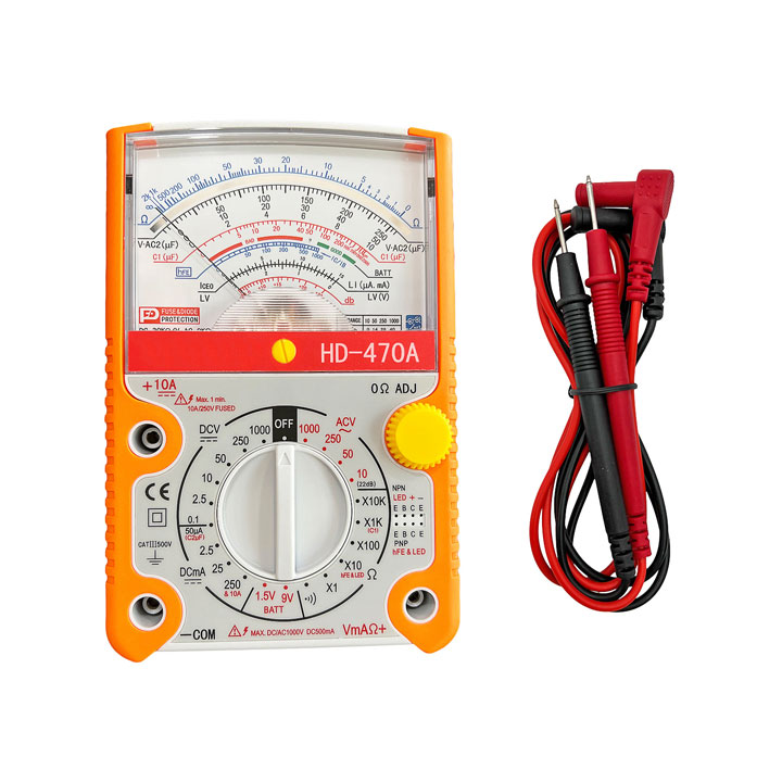 Đồng Hồ Đo Điện Tử Vạn Năng Brother HD-470A