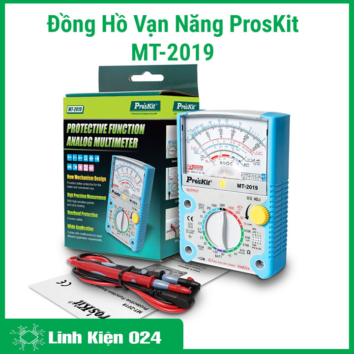 Đồng Hồ Vạn Năng ProsKit MT-2019 (Hàng nhập khẩu )