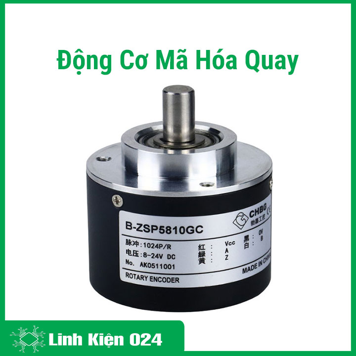 Động Cơ Mã Hóa Quay Quang Điện Tăng Dần 600 Xung Dòng AB 5-24V