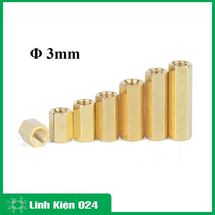 Cọc Đồng Hai Đầu Cái M3 ( Cái- Cái)