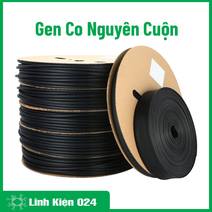 Gen Co Nhiệt Nguyên Cuộn - 100m Loại 5mm