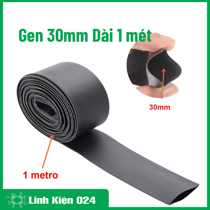 Gen Co Nhiệt Loại To 30mm Dài 1m