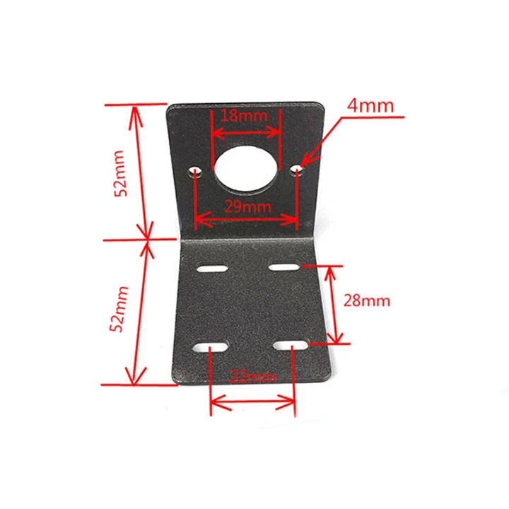 Giá Đỡ Động Cơ 775 V2 Lỗ Tròn ( Tặng Kèm 02 Ốc Bắt Vào 775 )