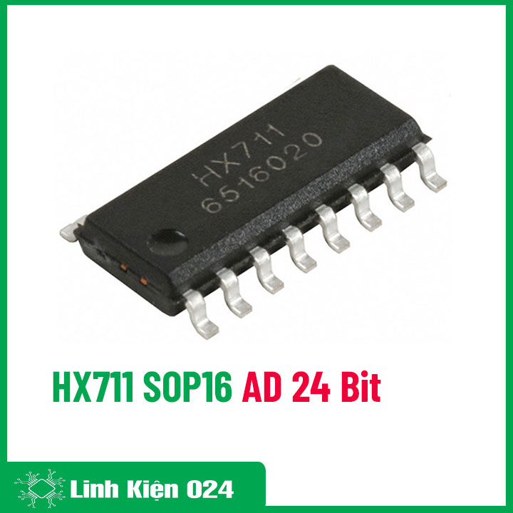 IC HX711 AD 24 Bit SOP16 (K9E9)